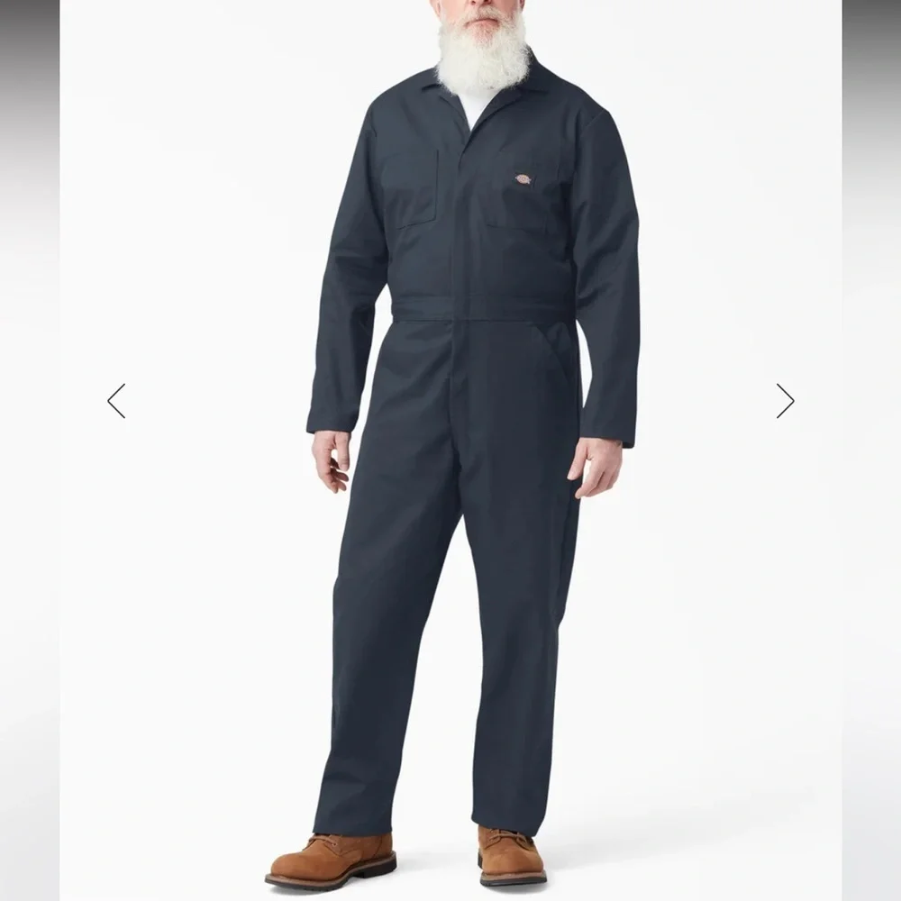 NWT Dickies Navy Blue Coveralls Sz 3XL
